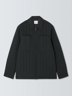 Kin Zip Through Padded Jacket, Meteorite, Meteorite