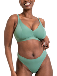 Curvy Kate Zen Brazilian Knickers, Sage Green