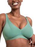Curvy Kate Zen Non-Wired Bralette, Sage Green