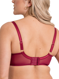 Curvy Kate Suspense Plunge Bra - view 2, Sangria