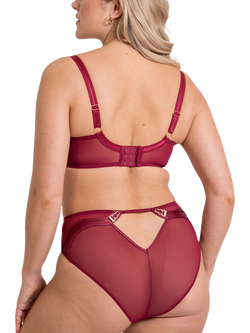 Curvy Kate Suspense High Waist Knickers - view 2, Sangria