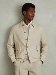 Reiss Cadiz Linen Overshirt
