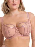 Curvy Kate Eos Underwired Balcony Bra, Rose Gold