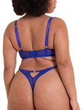 Curvy Kate Ornate Thong, Ultraviolet