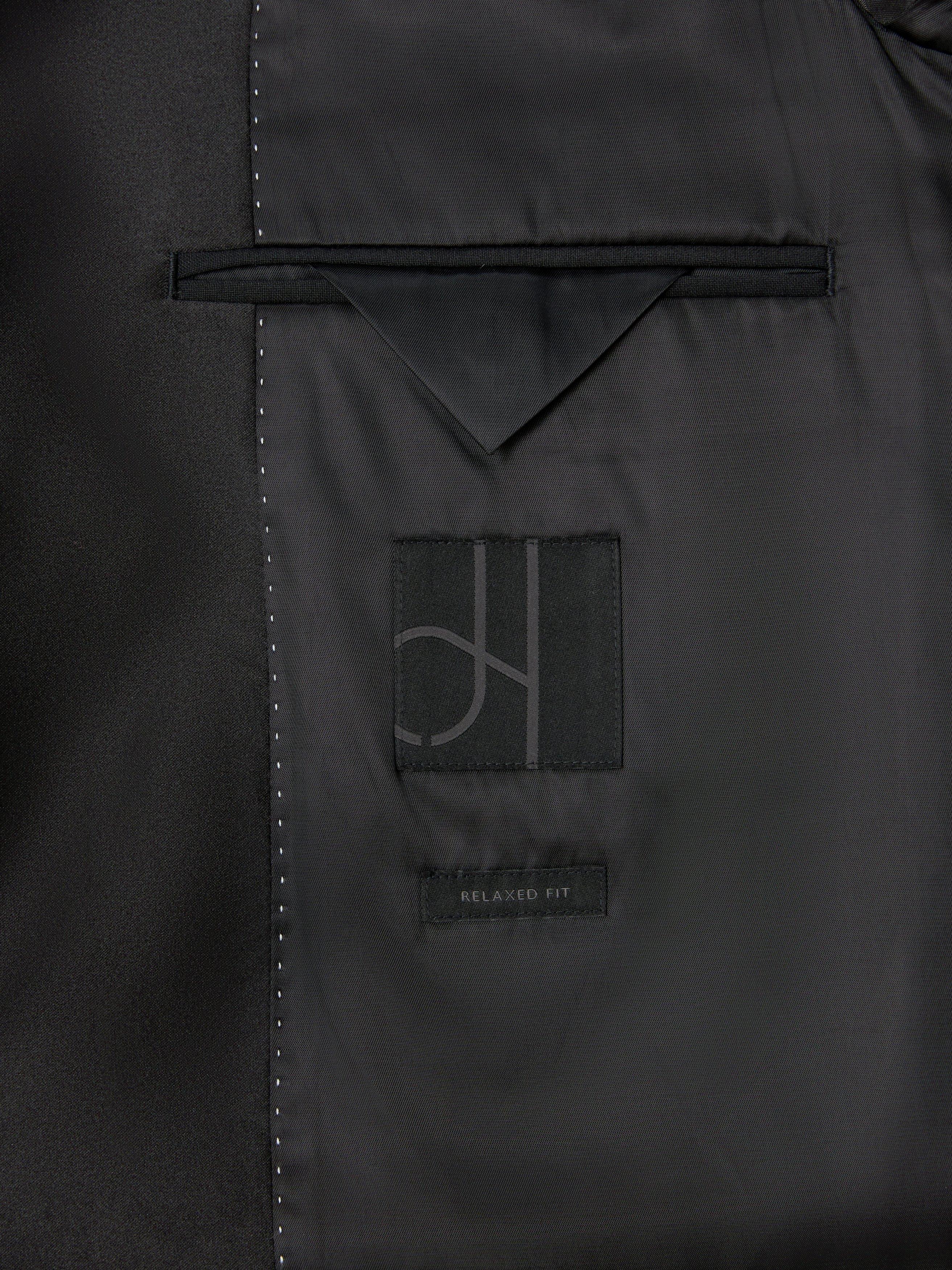 Product image 6 of 6, which shows John Lewis Regular Fit Embroidered Wool Blend Dinner Jacket, Black, 38R