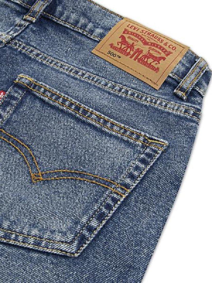 Product image 4 of 4, which shows Levi's Kids' 555 Denim Straight Jeans, Burbank, 10 years