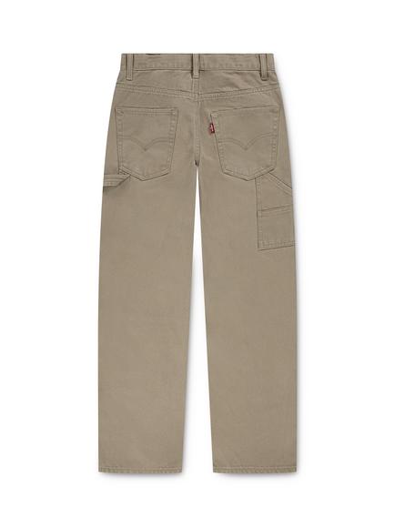 Levi's Kids' Cotton Relaxed 555 Carpenter Trousers, Harvest Gold - view 2, Harvest Gold