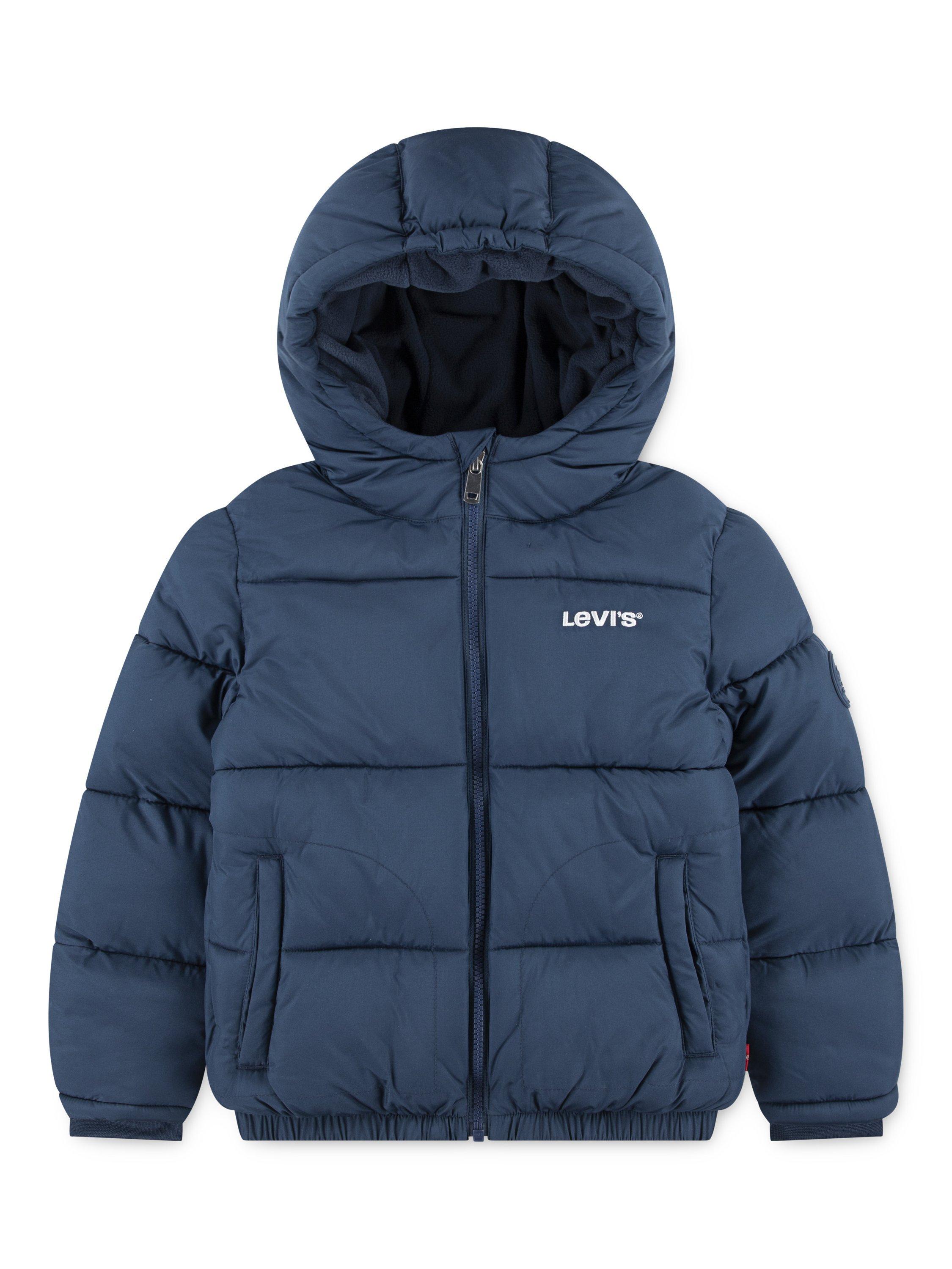 Product image 1 of 5, which shows Levi's Kids' Hooded Puffer Jacket, Big Dipper, 10 years