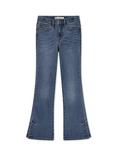 Levi's Kids' Denim 726 Flared Slit Jeans, Blue Wave