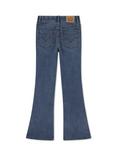 Levi's Kids' Denim 726 Flared Slit Jeans, Blue Wave