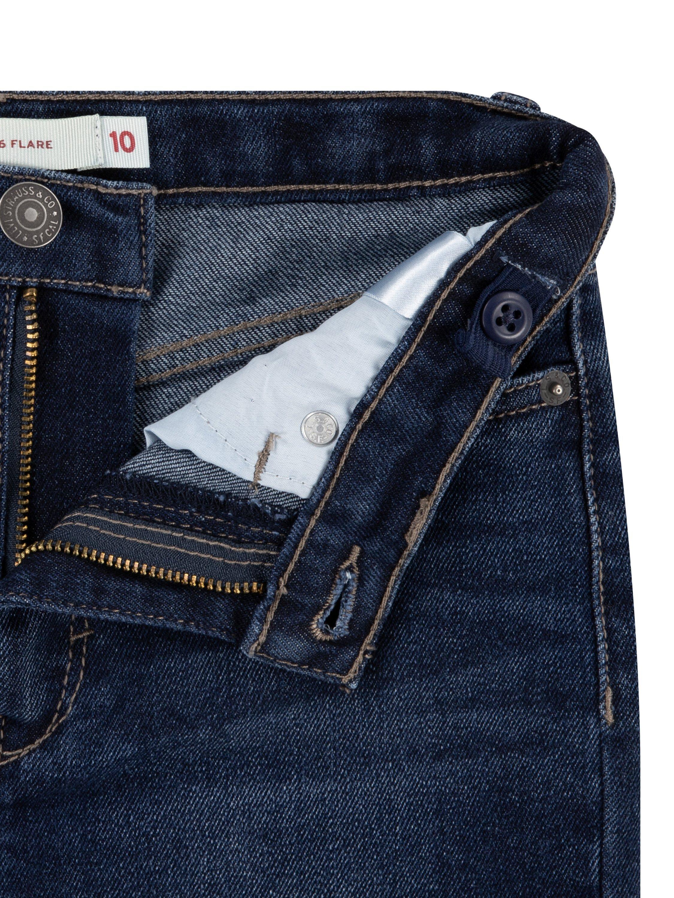 Product image 2 of 5, which shows Levi's Kids' Denim 726 High Rise Flared Jeans, Complex, 10 years
