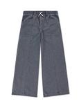 Levi's Kids' Denim 94 Baggy Wide Leg Trousers, Graphite Pencil