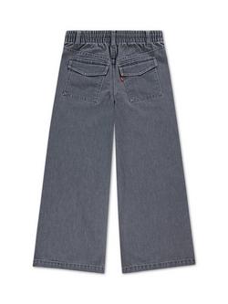 Levi's Kids' Denim 94 Baggy Wide Leg Trousers containing LENZING™ ECOVERO™ Viscose - view 2, Graphite Pencil