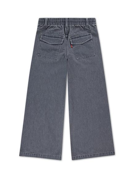 Levi's Kids' Denim 94 Baggy Wide Leg Trousers containing LENZING™ ECOVERO™ Viscose - view 2, Graphite Pencil