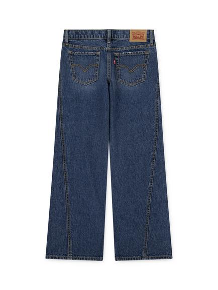 Levi's Kids' Denim Mid Rise Wide Leg Jeans containing LENZING™ ECOVERO™ Viscose - view 2, No Filter