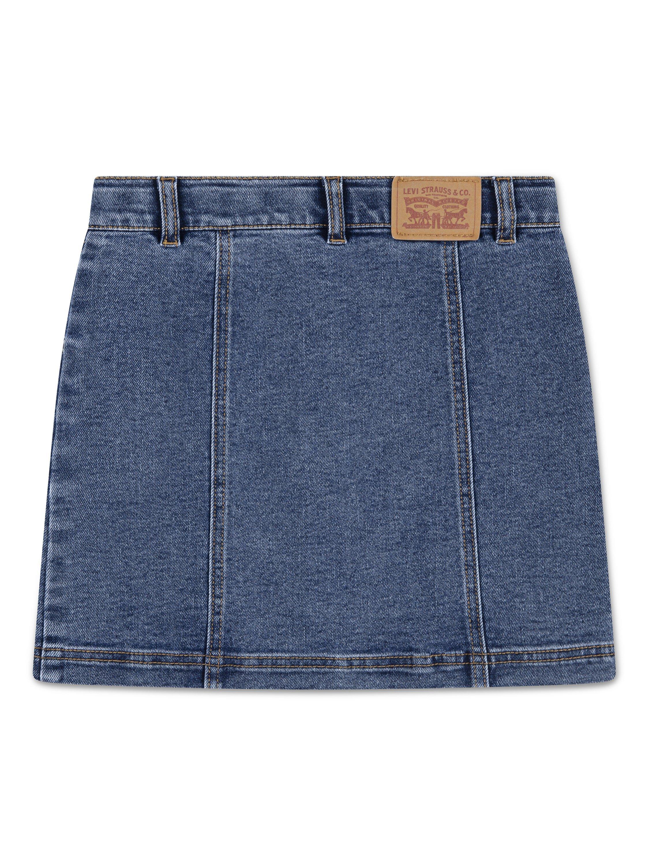 Product image 2 of 4, which shows Levi's Kids' Denim Button Front Skirt, Rodeo, 10 years