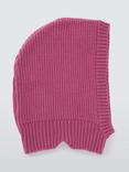 John Lewis Kids' Knit Hood, Berry