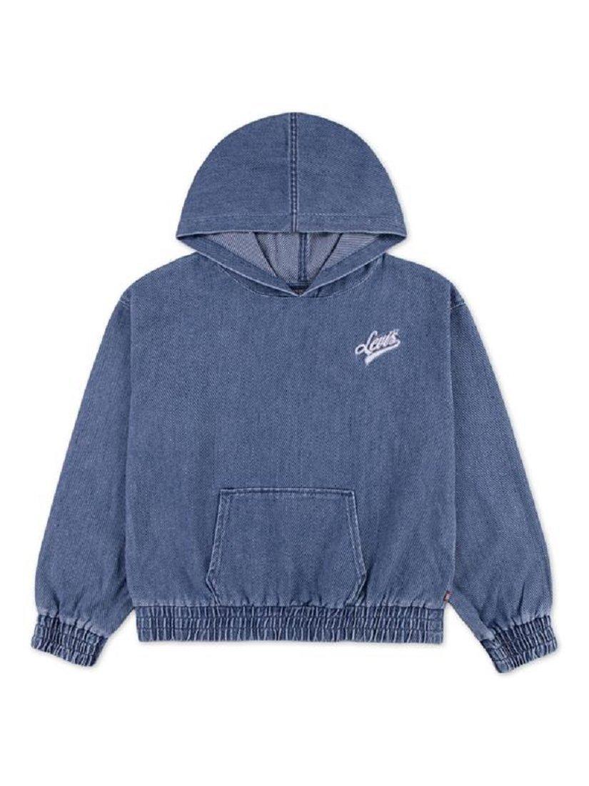 Product image 1 of 3, which shows Levi's Kids' Cotton Blend Elasticated Hoodie, Dance Around, 10 years