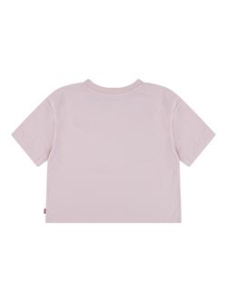 Levi's Kids' Cotton Blend Boxy T-Shirt, Crystal Rose - view 2, Crystal Rose