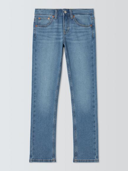 Levi's Kids' 512 Slim Tapered Jeans, Basil Sky, Basil Sky