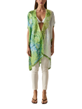 James Lakeland Watercolour Kaftan, Green