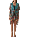 James Lakeland Paisley Print Kaftan, Multi
