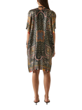 James Lakeland Paisley Boho Kaftan, Mutli