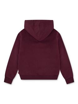 Levi's Kids' Cotton Blend Batwing Logo Relaxed Hoodie, Chocolate Truffle - view 2, Chocolate Truffle