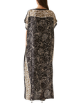 James Lakeland Floral Paisley Maxi Kaftan, Black