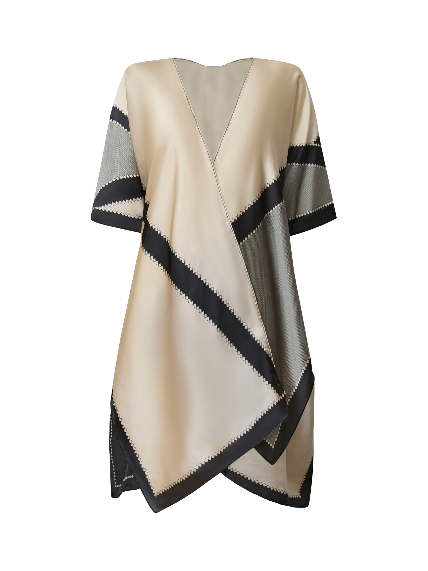Product image 6 of 6, which shows James Lakeland Geometric Kaftan, Mutli, One Size