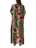 James Lakeland Floral Maxi Kaftan, Green