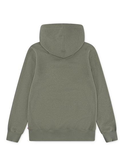Levi's Kids' Cotton Blend Mini Batwing Hoodie, Deep Lichen Green - view 2, Deep Lichen Green
