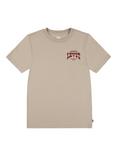 Levi's Kids' Galloping Free Cotton Blend Graphic T-Shirt, White Pepper