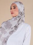 Aab Modal Vintage Peony Nerine Hijab