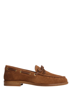 Rag & Bone Carter Suede Boat Shoes, Brown