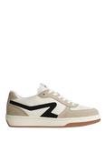 rag & bone Retro Court Lace Up Trainers, Brown/Multi