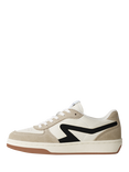 rag & bone Retro Court Lace Up Trainers, Brown/Multi