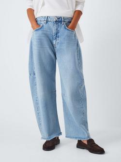 rag & bone Charlie Barrel Leg Jeans, Light Blue