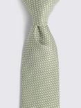 Moss Recycled Textured Tie, Sage