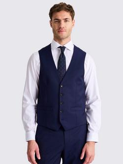 Moss Tailored Fit Stretch Waistcoat, Ink