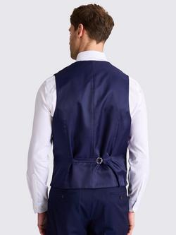 Moss Tailored Fit Stretch Waistcoat - view 2, Ink