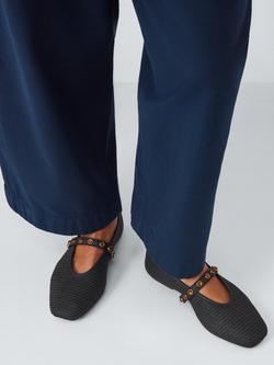 rag & bone Cabochon Mary Jane Flats, Black - view 2, Black