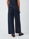 rag & bone Cleo Tie Waist Trousers, Navy
