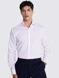 Moss Stretch Cotton Blend Tailored Fit Shirt, Pink