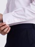 Moss Stretch Cotton Blend Tailored Fit Shirt, Pink