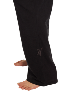 Nudea The PJ Trouser Organic Cotton Pyjama Bottoms, Black - view 2, Black