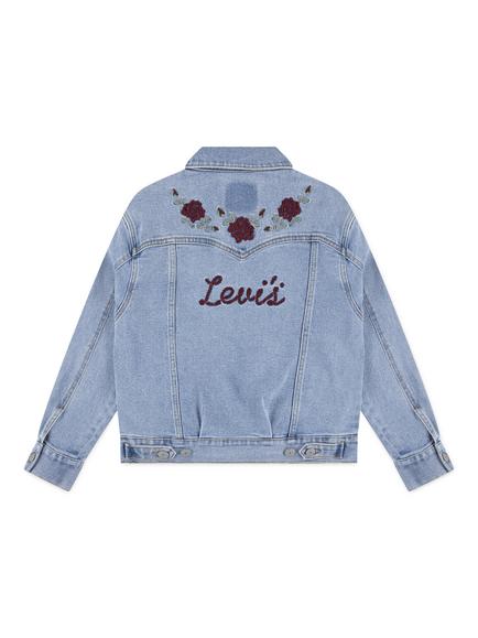 Levi's Kids' Western Trucker Denim Jacket containing LENZING™ ECOVERO™ Viscose - view 2, This And That