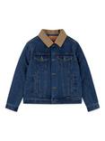 Levi's Kids' Trucker Quilt Lined Denim Jacket, Bandwagon