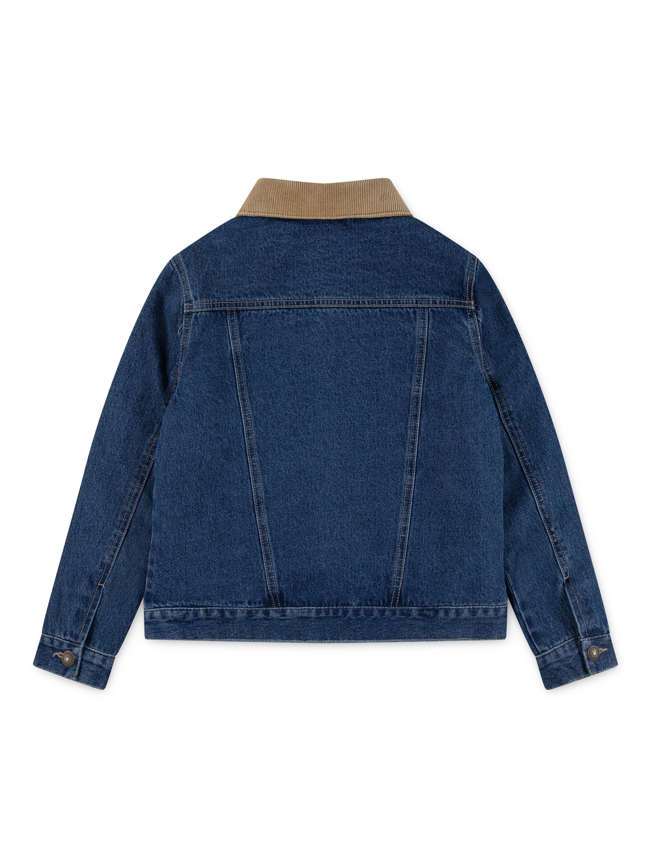 Product image 2 of 4, which shows Levi's Kids' Trucker Quilt Lined Denim Jacket, Bandwagon, 10 years
