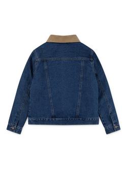 Levi's Kids' Trucker Quilt Lined Denim Jacket, Bandwagon - view 2, Bandwagon
